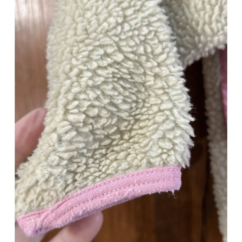 Patagonia Baby Retro X Jacket Rare‎ Vintage Cream Pink Sz 18 Months